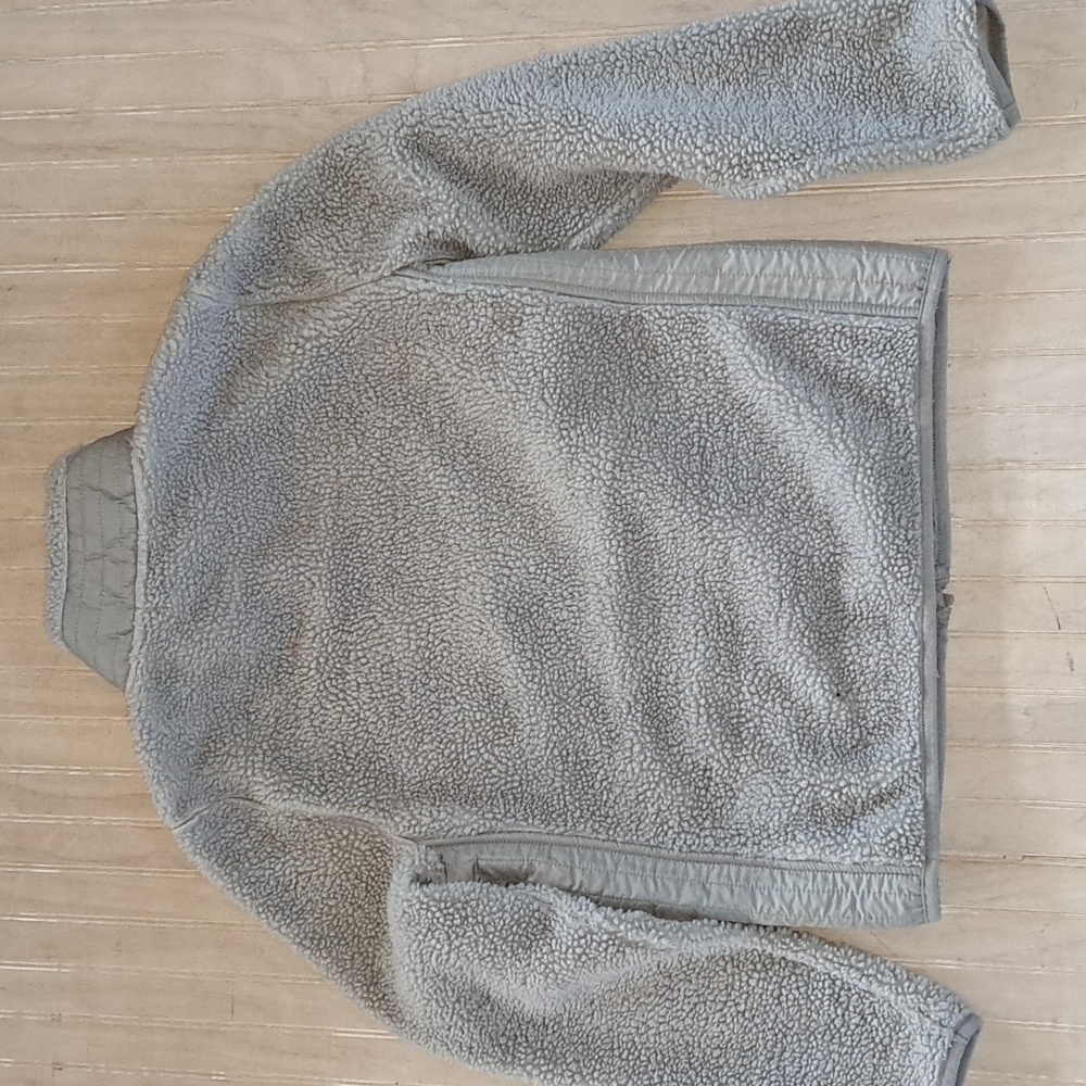 L-RL Lauren Active Gray Full Zip Outerwear Pockets Fitted Shepa Jacket Coat - Picture 10 of 13